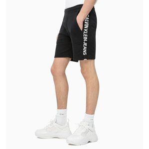 Calvin Klein pánské černé bavlněné šortky - S (099)